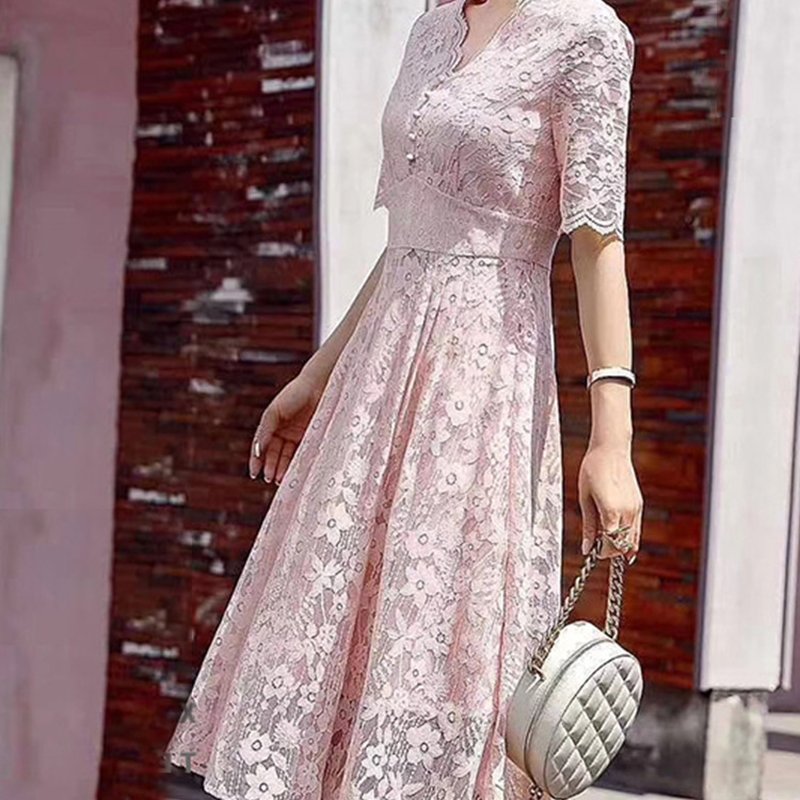 Lace Fabric Dress Cutwork 100% Cotton for Women's Wear Wholesale Suppl 3